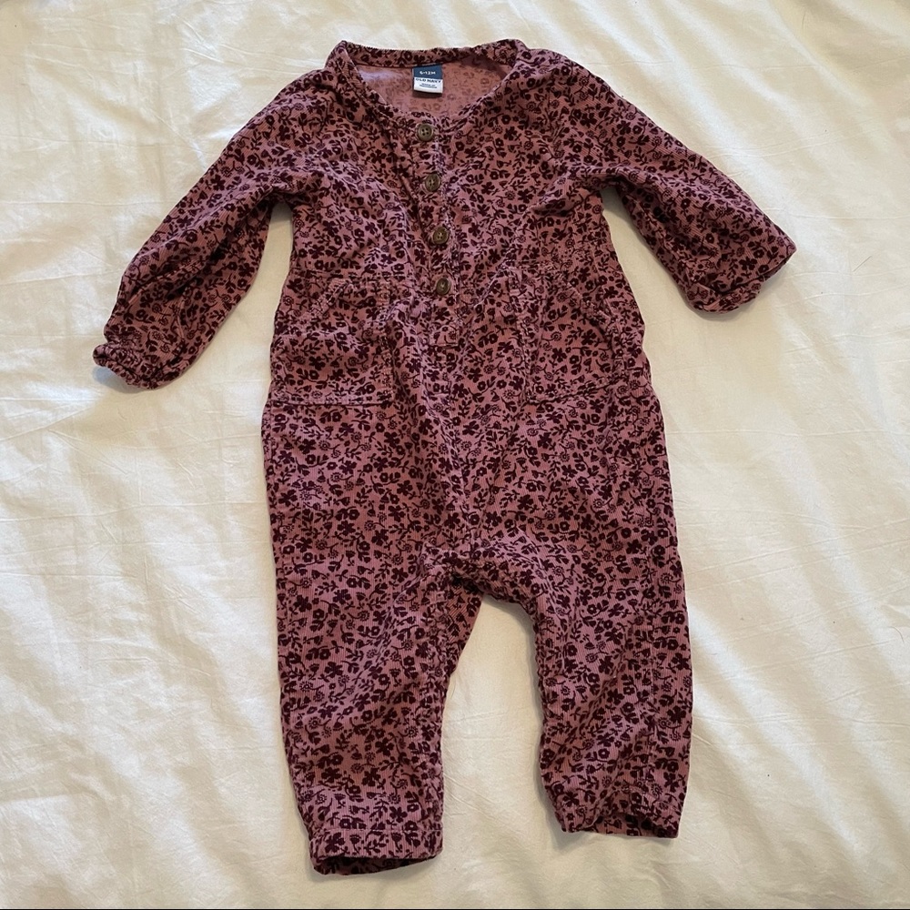 COPY - 6-9 M Floral Romper
